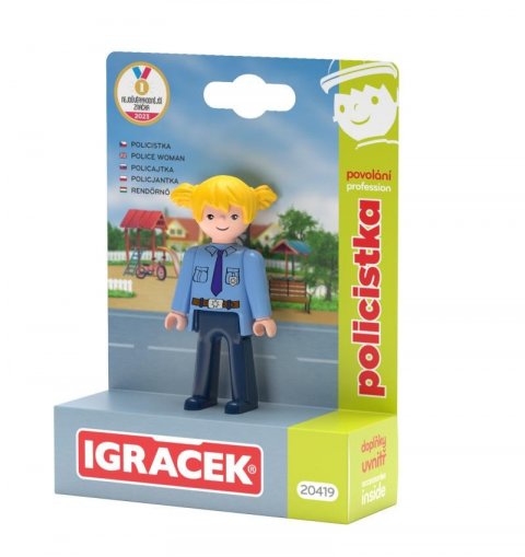 neuveden: Igráček Policistka - figurka s příslušenstvím