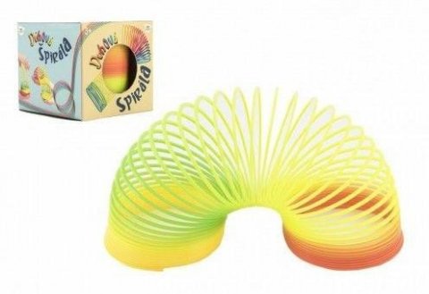 neuveden: Pružina duhová 6,5 cm plast neuveden: Pružina duhová 6,5 cm plast