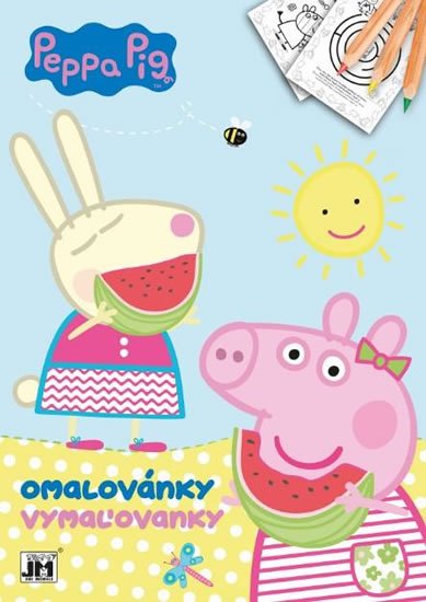 neuveden: Prasátko Peppa - Omalovánky A4