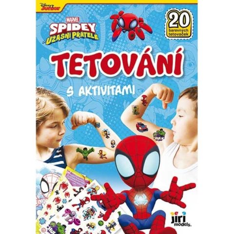 neuveden: Tetování s aktivitami Spidey