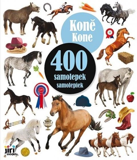 neuveden: 400 samolepek Koně
