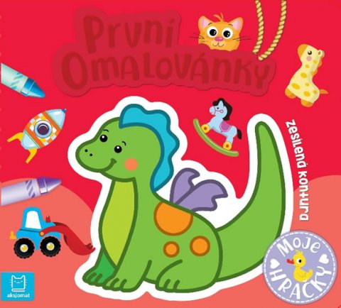 neuveden: Moje hračky - První omalovánky