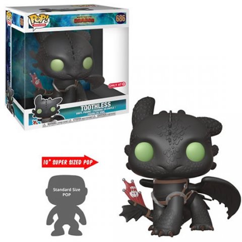 neuveden: Funko POP Deluxe 10: How To Train Your Dragon 3 -Toothless