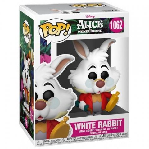 neuveden: Funko POP Disney: Alice 70th – White Rabbit w/Watch
