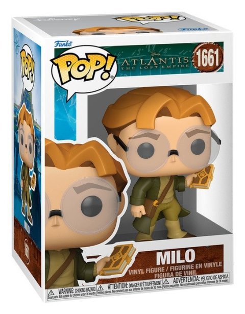 -: Funko POP: Atlantis: The Lost Empire - Milo #1661