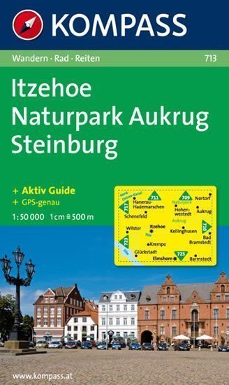 neuveden: Itzehoe,Naturpark Aukrug,Steinburg 713 / 1:50T NKOM