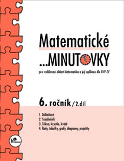 Hricz Miroslav: Matematické minutovky pro 6. ročník/ 2. díl Hricz Miroslav: Matematické minutovky pro 6. ročník/ 2. díl