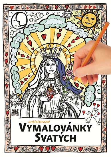 Lukášová Dora: Antistresové vymalovánky svatých Lukášová Dora: Antistresové vymalovánky svatých