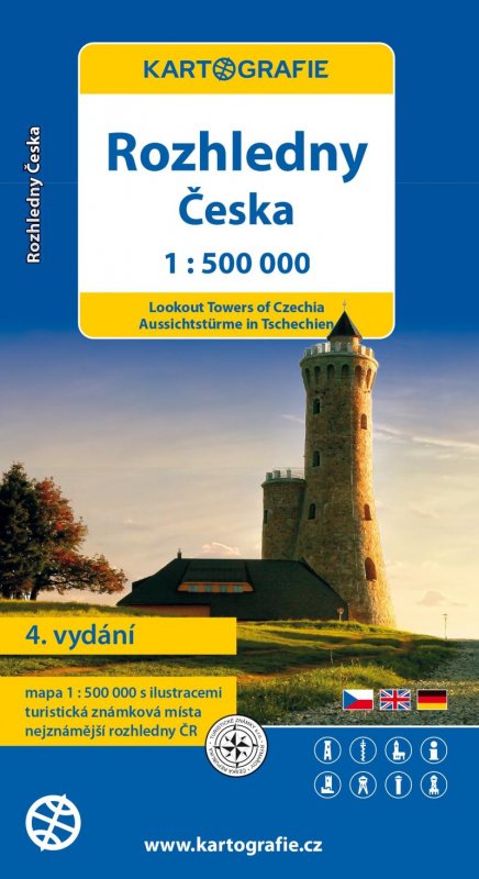 neuveden: Rozhledny Česka 1:500 000