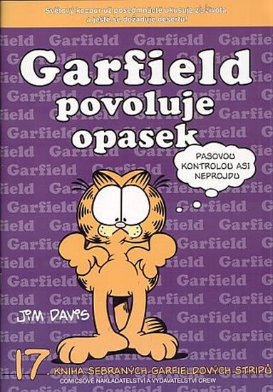 Davis Jim: Garfield povoluje opasek (č.17)