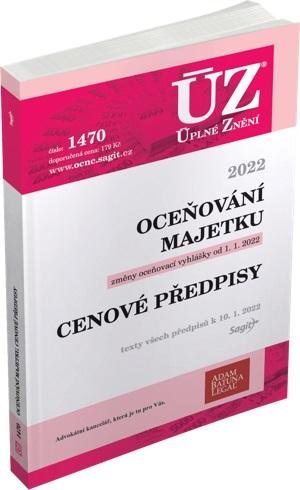 neuveden: ÚZ 1470 Oceňování majetku, Cenové předpisy, 2022
