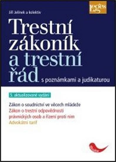 Jelínek Jiří: Trestní zákoník a trestní řád s poznámkami a judikaturou