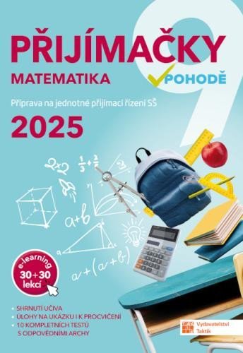 neuveden: Přijímačky 9 Matematika + E-learning 2025