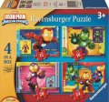 neuveden: Puzzle Iron Man a jeho úžasní přátelé 4v1
