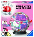 neuveden: 3D Puzzle-Ball: Hello Kitty 72 dílků