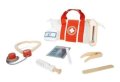 : Doktorský set s červeno-bílou lékařskou taškou