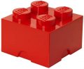 neuveden: Úložný box LEGO 4 - červený