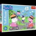 neuveden: Trefl Puzzle Peppa Pig - Aktivní den / 24 dílků MAXI