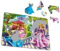 neuveden: Puzzle MAXI - 3 princezny+2 létající/24 dílků