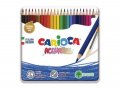 neuveden: CARIOCA akvarelové pastelky v plechové krabičce 24 ks