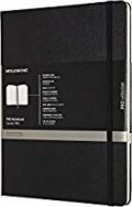 neuveden: Zápisník Moleskine Professional - tvrdé desky, XL - černý