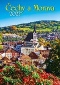 neuveden: Kalendář 2022 - Čechy a Morava, nástěnný