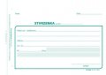 neuveden: Stvrzenka, A6, 100 listů, NCR