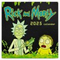 neuveden: Kalendář 2025 poznámkový: Rick a Morty, 30 × 30 cm