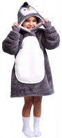 neuveden: Cozy Noxxiez mikinová deka pro děti 3-6 let - Tučňák