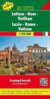 neuveden: AK 0626 Lazio, Řím, Vatikán 1:150 000 / automapa