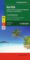 : Karibik - Malé Antily 1:1 000 000 / silniční mapa