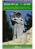 neuveden: Beskydy-jih 1:25T /98 Turistické mapy pro každého