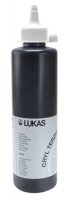 neuveden: LUKAS akrylová barva TERZIA - Ivory black 500 ml