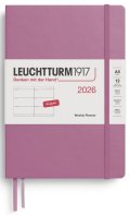 neuveden: Weekly Planner 2026 Medium (A5) Dusty Rose