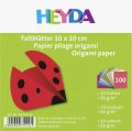 neuveden: HEYDA Papíry na origami 10 x 10 cm ( 100 ks )