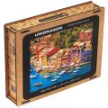 neuveden: Unidragon dřevěné puzzle - Italská riviéra velikost L