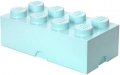 neuveden: Úložný box LEGO 8 - aqua