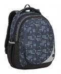 neuveden: Bagmaster Školní batoh MAXVELL 9 B BLACK/GRAY/BLUE