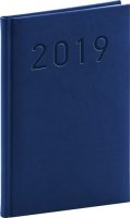neuveden: Diář 2019 - Vivella Classic - týdenní, modrý, 15 x 21 cm