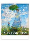 neuveden: Kalendář nástěnný 2023 - Impressionism, Exclusive Edition