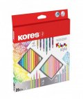 neuveden: Kores Style trojhranné pastelky 26 barev