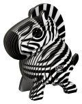 : EUGY 3D kartonová skládačka - Zebra