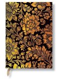 neuveden: Zápisník - Midnight Gold Wrap, midi 120x170