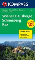 neuveden: Wiener Hausberge Schneeberg 228 ,2 mapy / 1:25T NKOM
