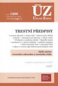 kolektiv autorů: ÚZ 1208 Trestní předpisy