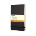 neuveden: Moleskine Reportér černý L, linkovaný, měkký
