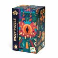 neuveden: DJECO Puzzle metalické Monster party - 50 pcs