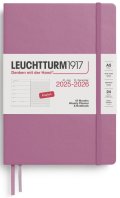 neuveden: Weekly Planner & Notebook 2026 Medium (A5) 18 Months Dusty Rose