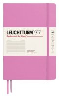 : Zápisník Leuchtturm1917 A5 tvrdé desky Bubblegum linkovaný