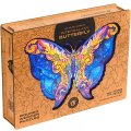 neuveden: Unidragon dřevěné puzzle - Motýl velikost L